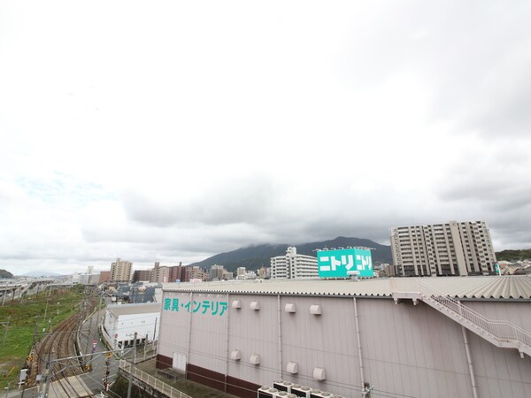室内からの展望
