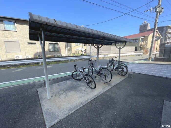 朱雀大路21の駐輪場