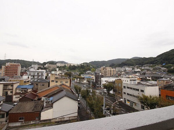 室内からの展望