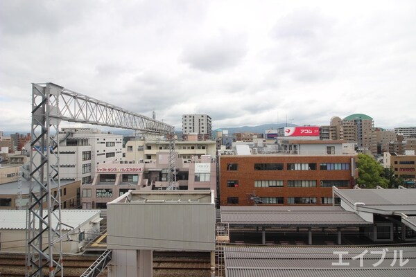 室内からの展望