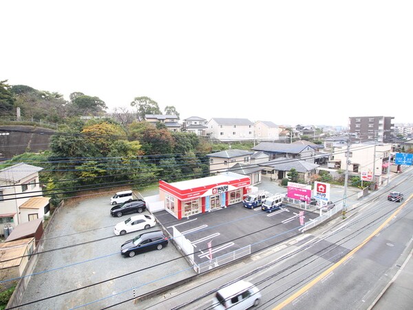 室内からの展望