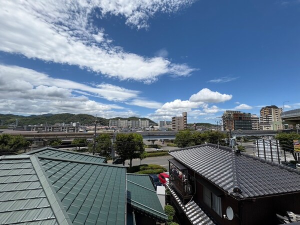 室内からの展望