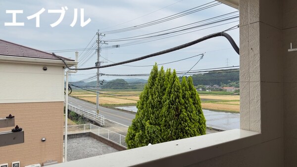 室内からの展望