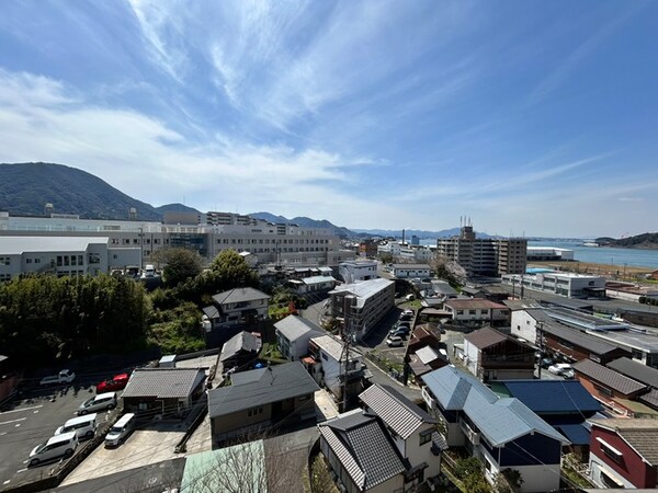 室内からの展望