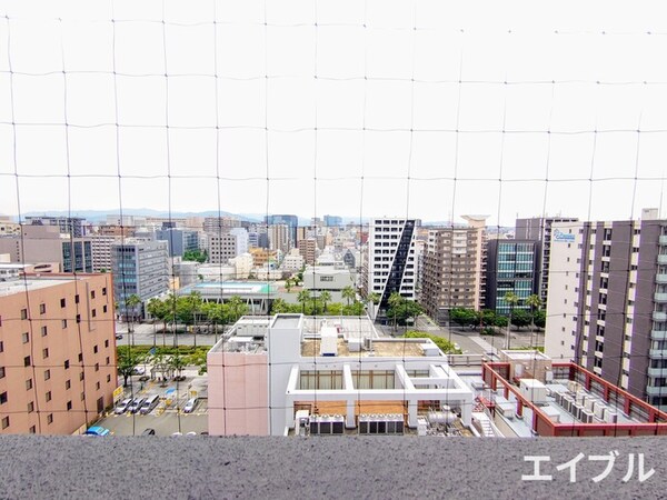 室内からの展望