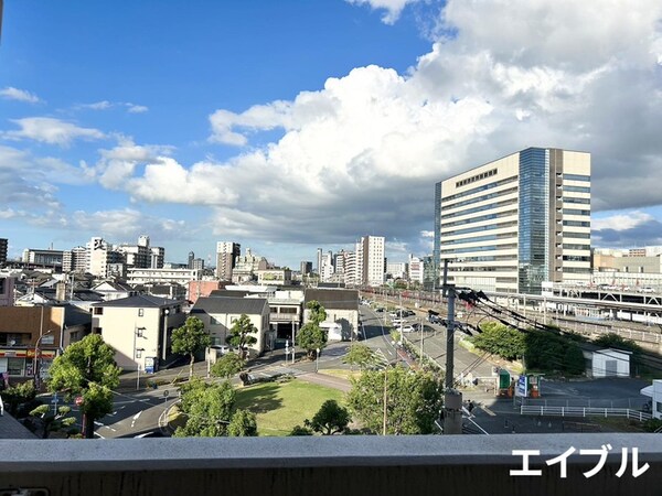 室内からの展望
