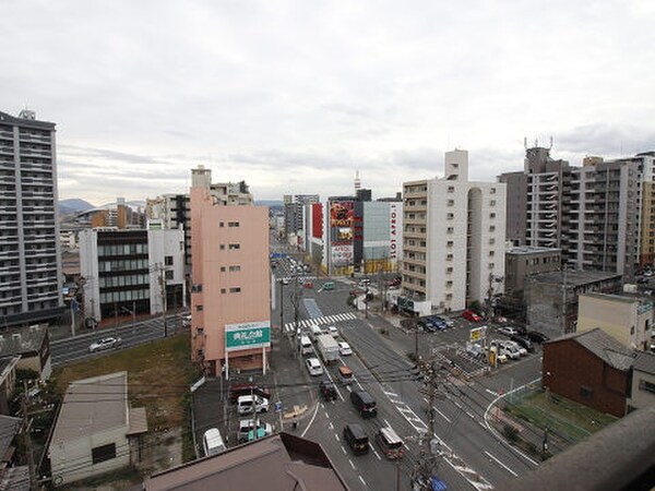 室内からの展望