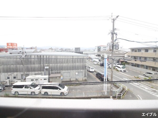 室内からの展望
