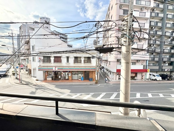 室内からの展望