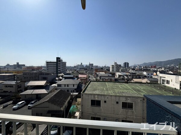 室内からの展望