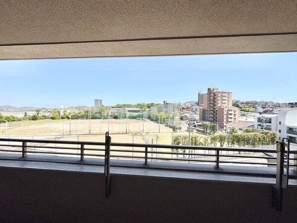 室内からの展望