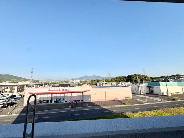 室内からの展望