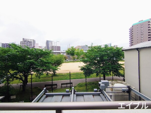 室内からの展望