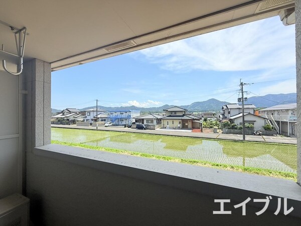 室内からの展望