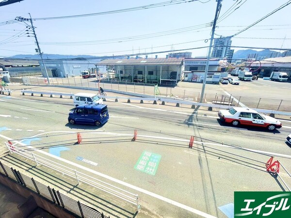 室内からの展望