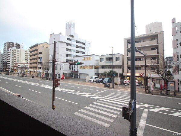 室内からの展望