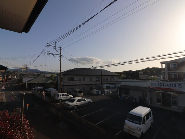 室内からの展望