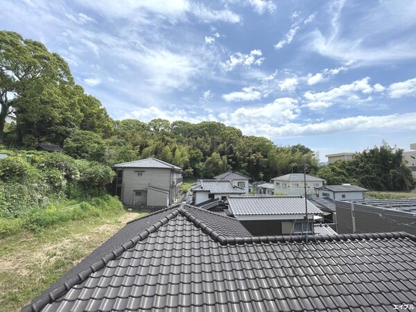 室内からの展望