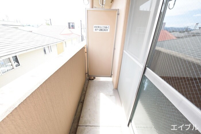 レジデンス大土居のベランダ・バルコニー