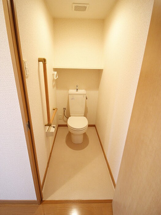 ゼルコバマンションのトイレ