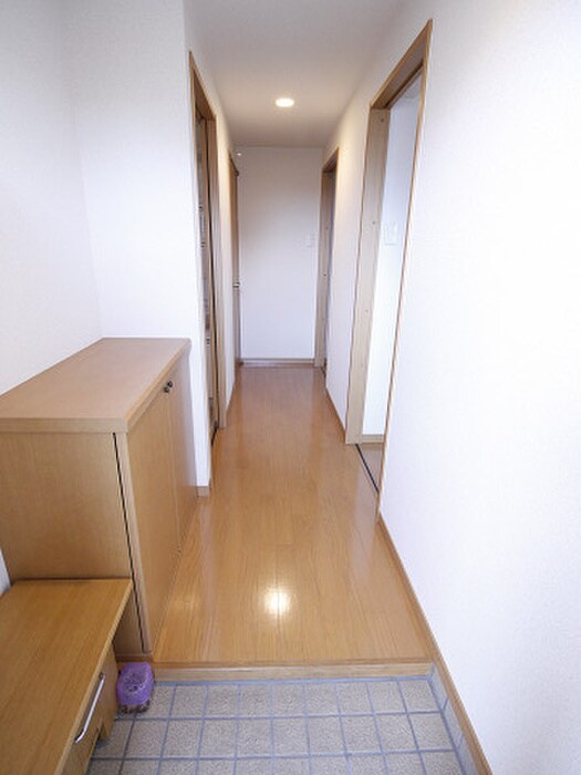 ゼルコバマンションの玄関