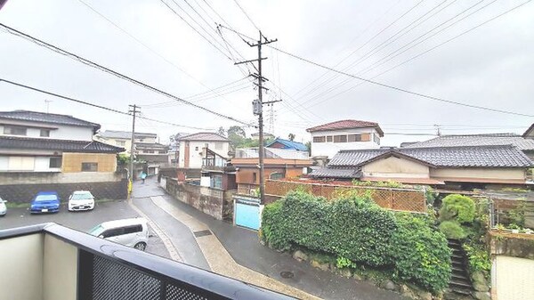 室内からの展望