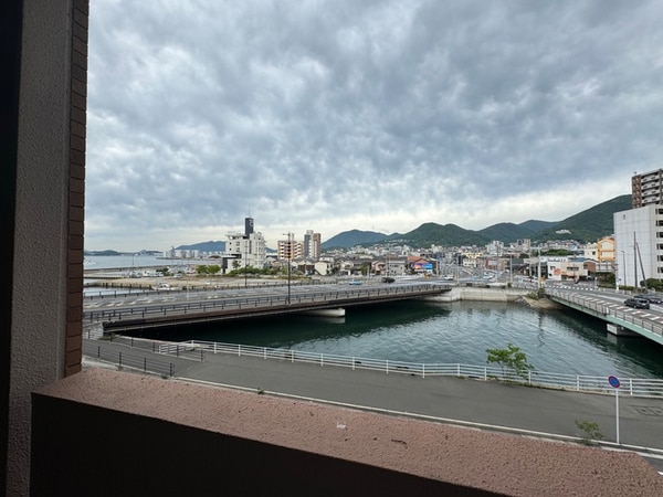 室内からの展望