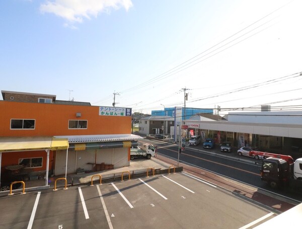 室内からの展望