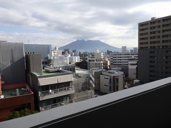 室内からの展望
