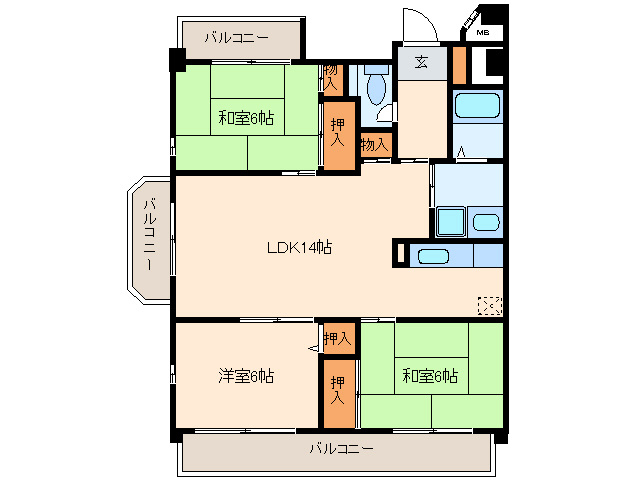 間取図