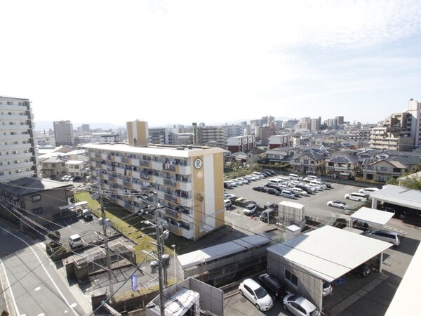 室内からの展望