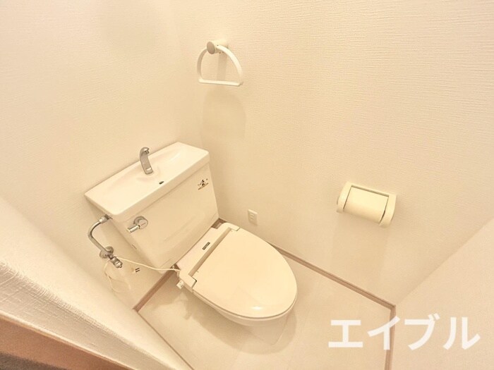 末松アパ－トⅡのトイレ