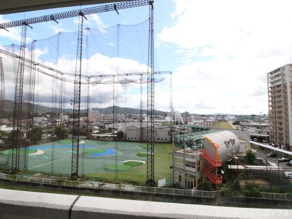 室内からの展望