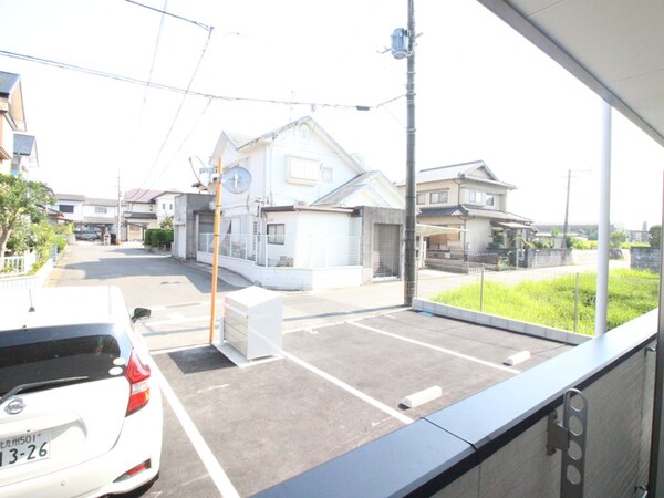 室内からの展望