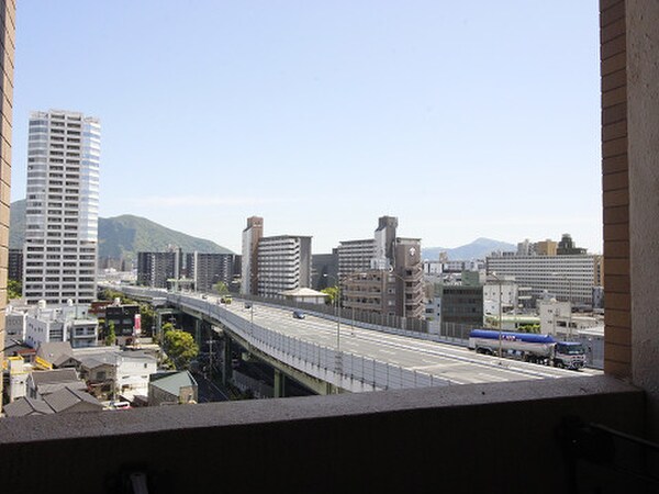 室内からの展望