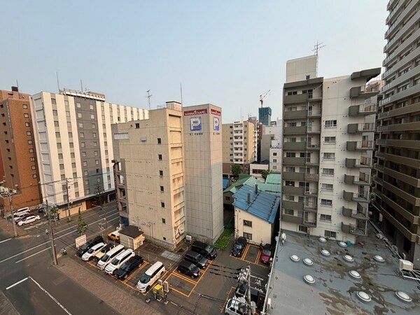 室内からの展望