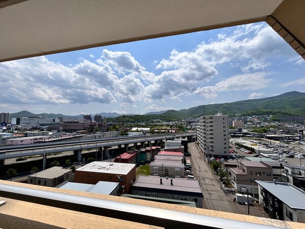 室内からの展望