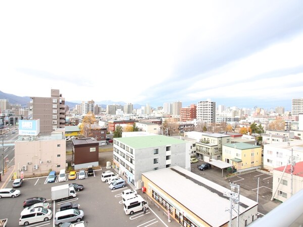 室内からの展望