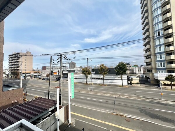 室内からの展望