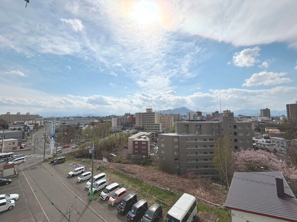 室内からの展望