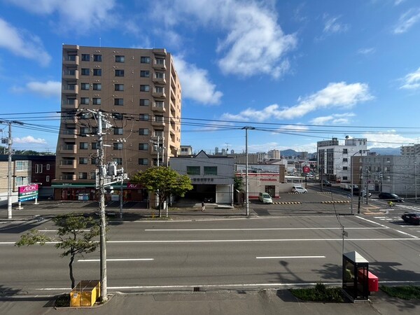 室内からの展望
