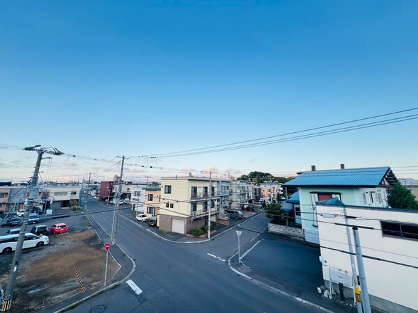 室内からの展望