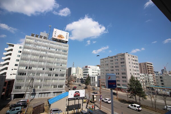 室内からの展望