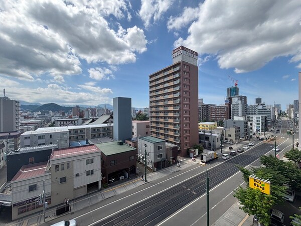 室内からの展望