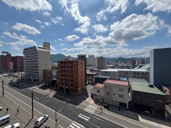 室内からの展望