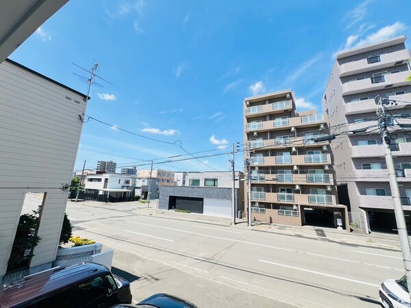 室内からの展望