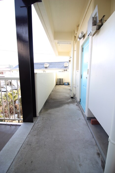 阿部コ－ポのエントランス部分