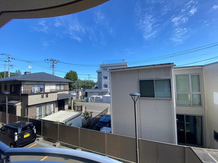 イ－グルハイツ萩野町の室内からの展望