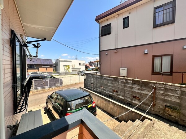 室内からの展望