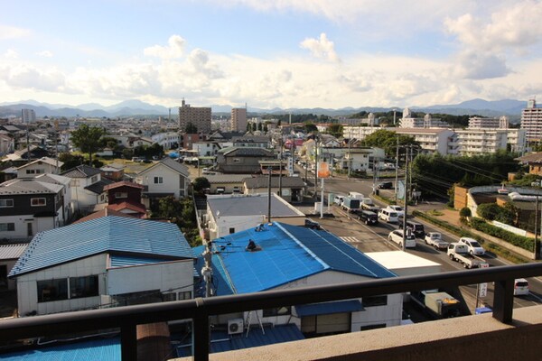 室内からの展望